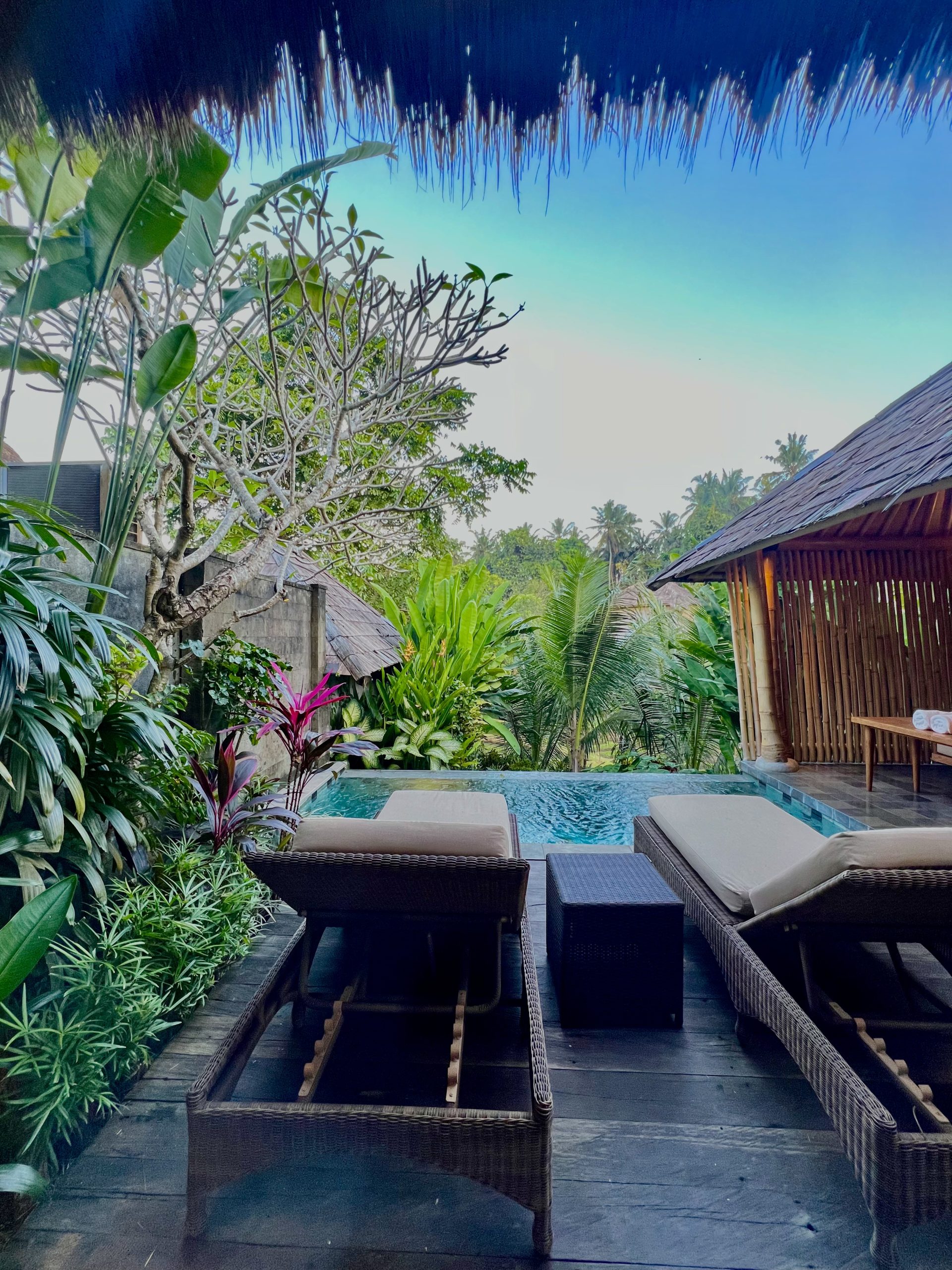 This was our home in Fivelements during our peaceful and serene retreat in Ubud, Bali.